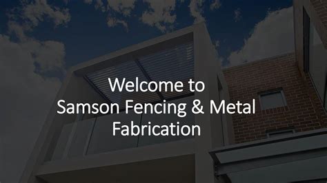 samson fencing & metal fabrication|sampson fence ltd.